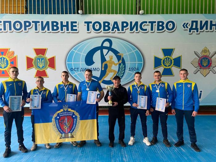 Команда ХНУВС із гірьового спорту стала срібним призером чемпіонату ФСТ «Динамо» України