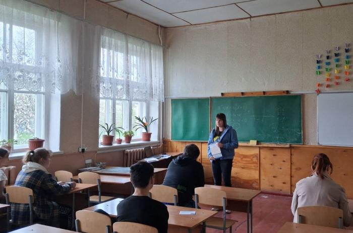 Зустріч з учнями Грунського ліцею