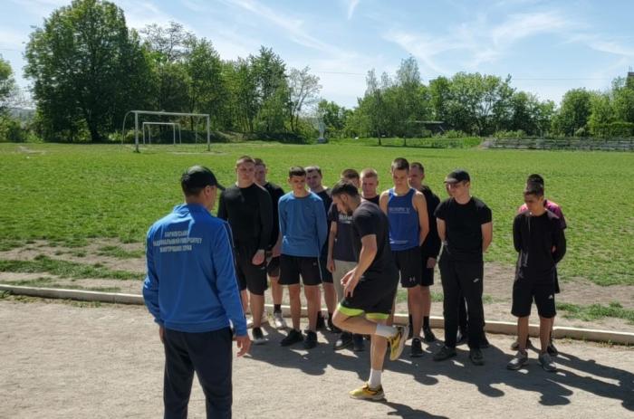 Бінарне заняття з бігової підготовки