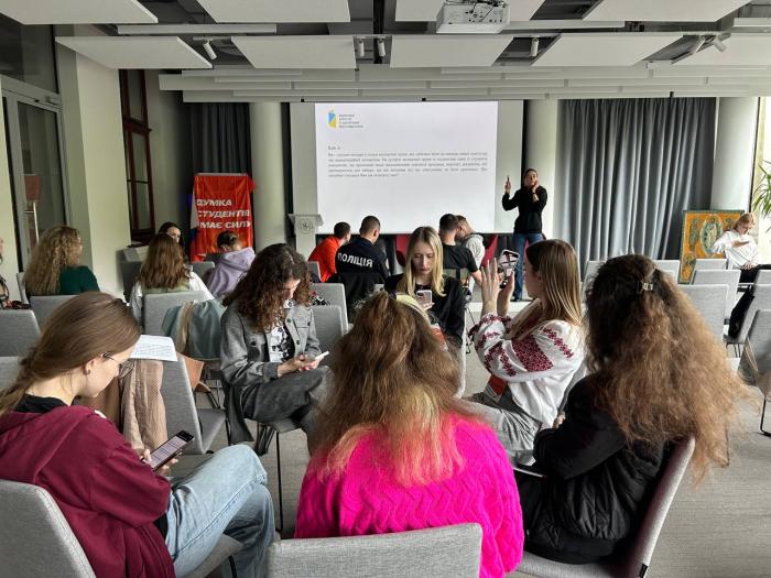 Голова курсантсько-студентського Парламенту ХНУВС Микола СОРОЧИШИН взяв участь у тренінгу «UAS QA Pool»