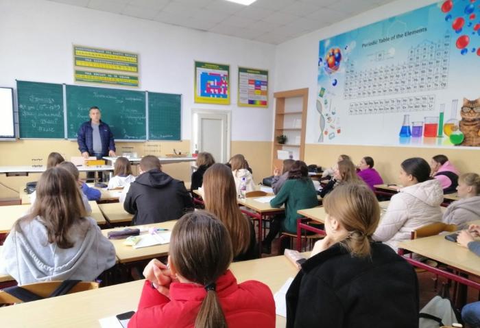 Профорієнтаційна зустріч з учнями Стрийського ліцею імені Андрія Корчака