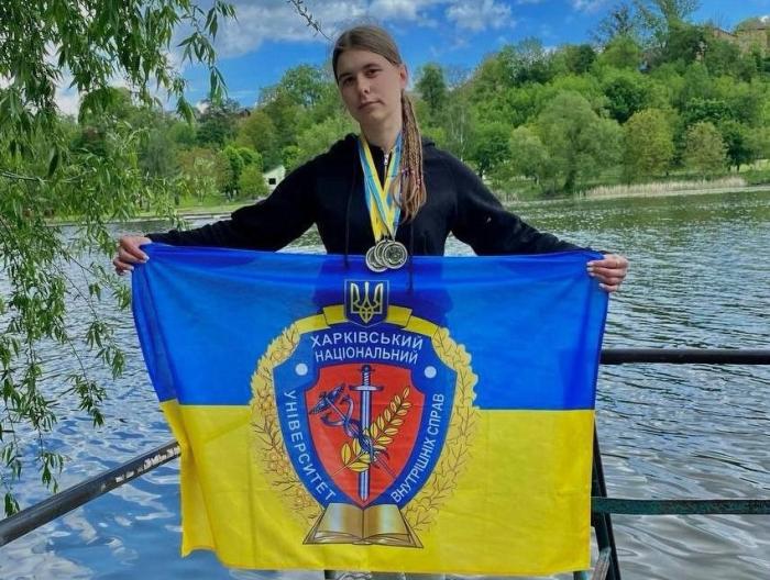 Курсантка ХНУВС – триразова призерка обласного Кубку з веслування