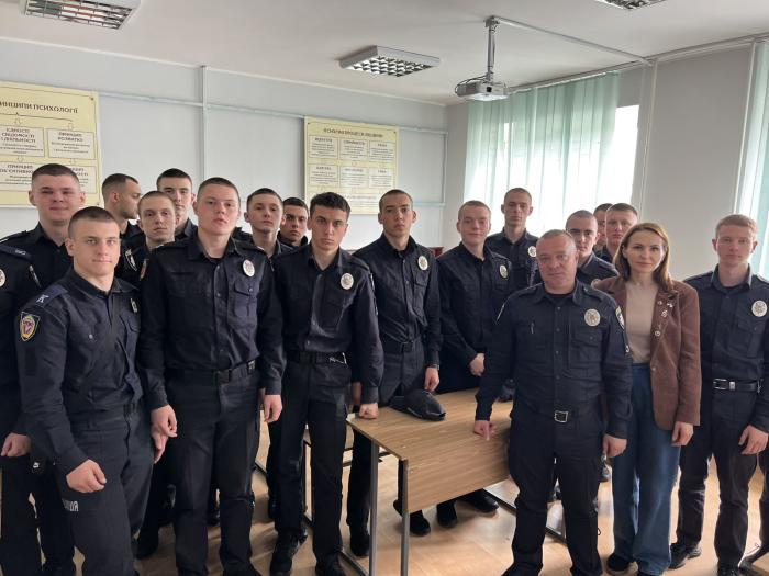 Бінарне заняття з навчальної дисципліни «Поліцейська діяльність»