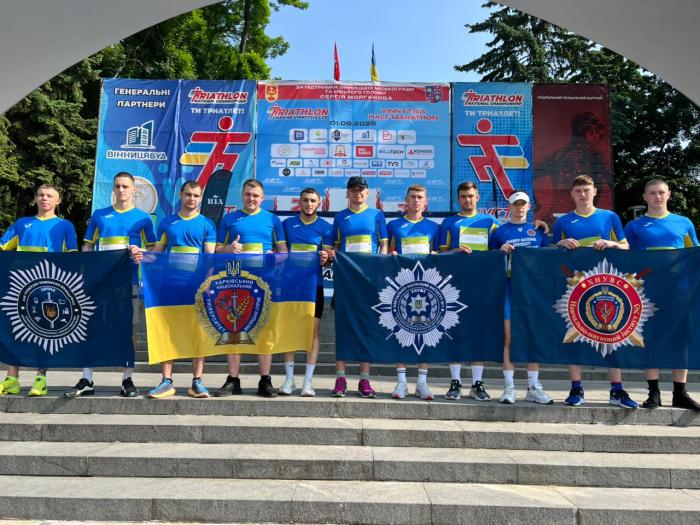 Курсанти взяли участь у півмарафоні на підтримку ЗСУ