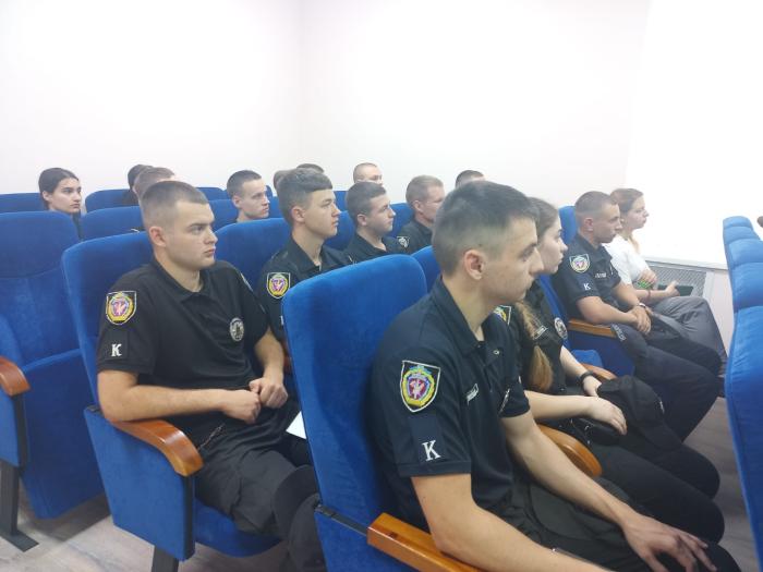 Відбувся інструктаж курсантів перед проходженням навчальної практики