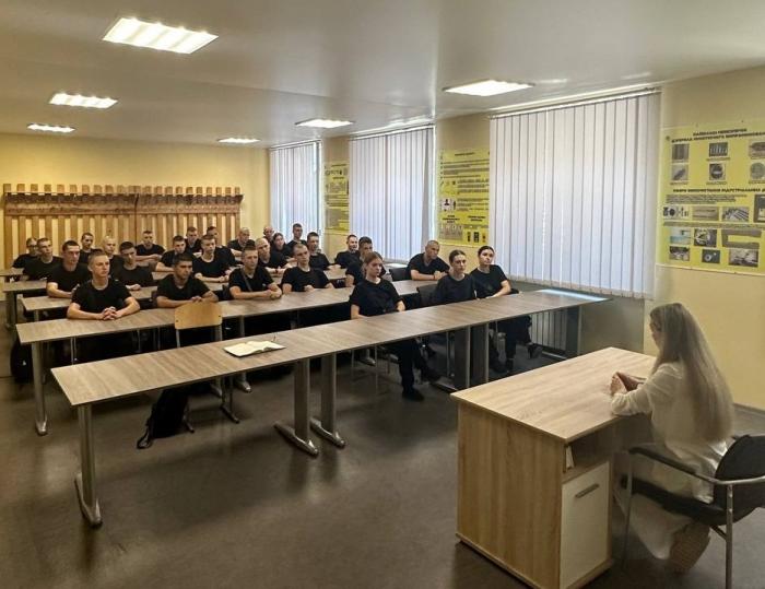 Зустріч куратора з курсантами першого курсу