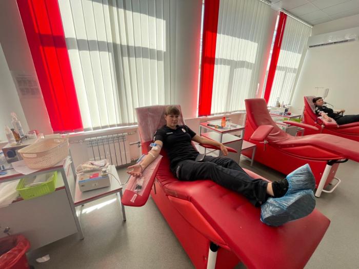 Курсанти здали кров та її компоненти для потреб ЗСУ та мирних громадян