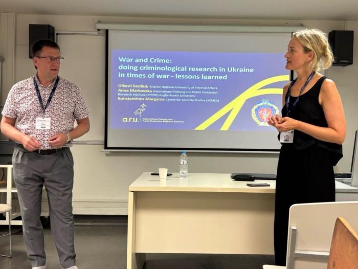 ХНУВС представив проєкти «РЕЗОНАНТ», «Безпека та довіра» та «Діти-онлайн» на конференції EUROCRIM 2025 