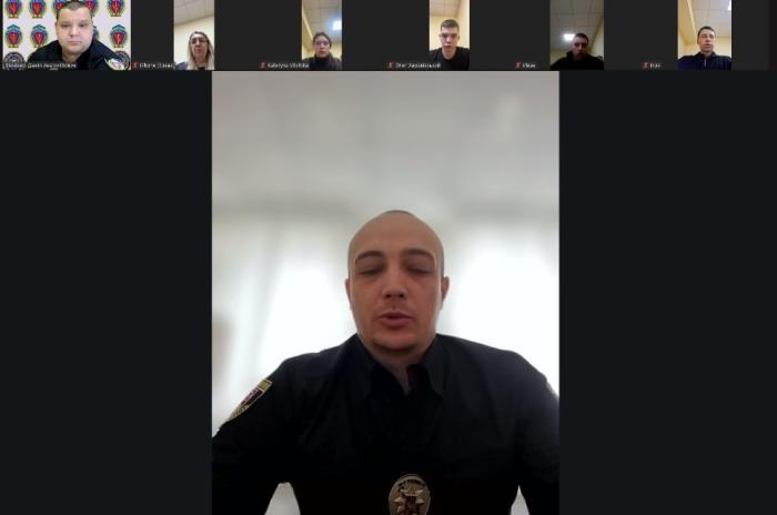 Classes with the participation of a police forensic expert