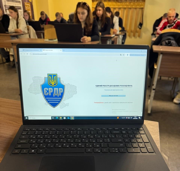 Practical training of cadets in working with the URPTI