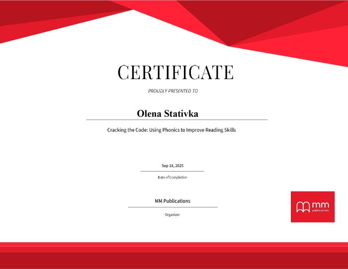 Improving Reading Skills in English