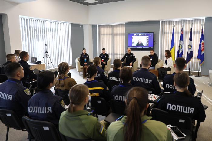 Cadets joined the School of Self-Government Leaders