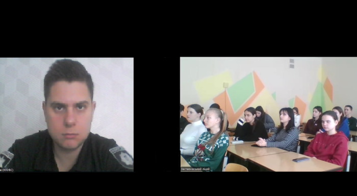 Students of Zastavnivska School learned about studying at KhNUIA