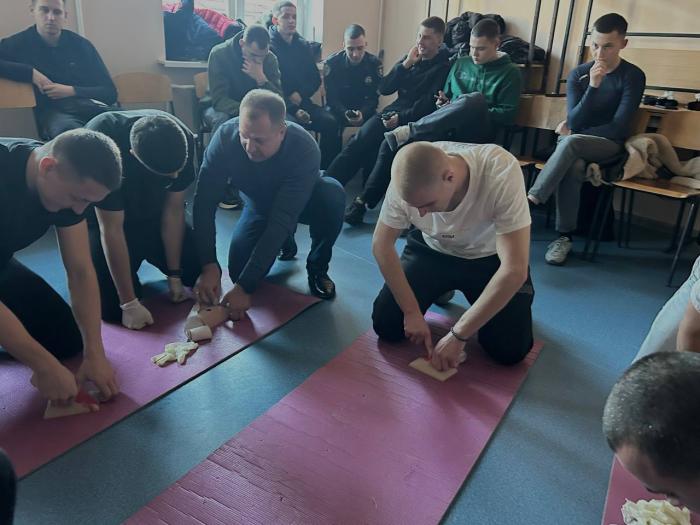 Відпрацювання навичок тактичної медицини