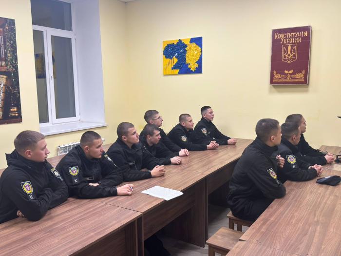 Курсанти обговорили основи здорового способу життя