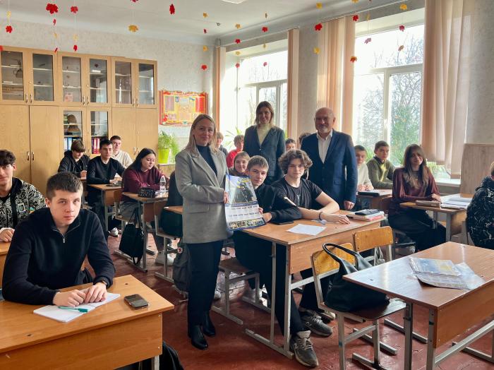 Профорієнтаційна зустріч із учнями Кам’янець-Подільського ліцею