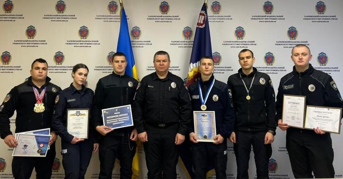 University cadets were recognized for their scientific and sports achievements