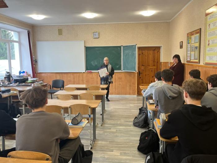 Профорієнтаційна взаємодія з Вінницьким ліцеєм №10