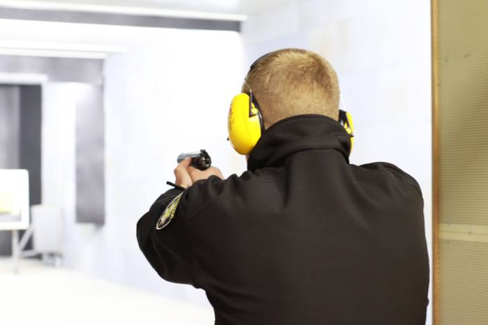 Firearms Training for Cadets: Practical Classes in Training Ranges
