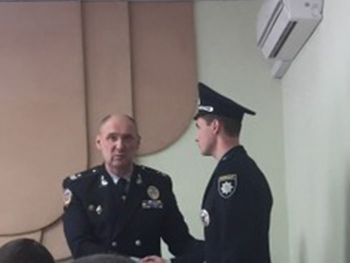 У ХНУВС представили нового інспектора протипожежної безпеки