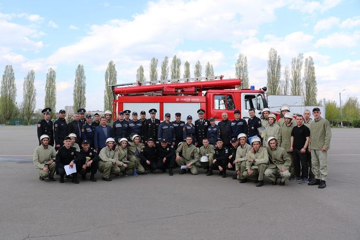 У ХНУВС пройшли змагання з пожежно-прикладного виду спорту 