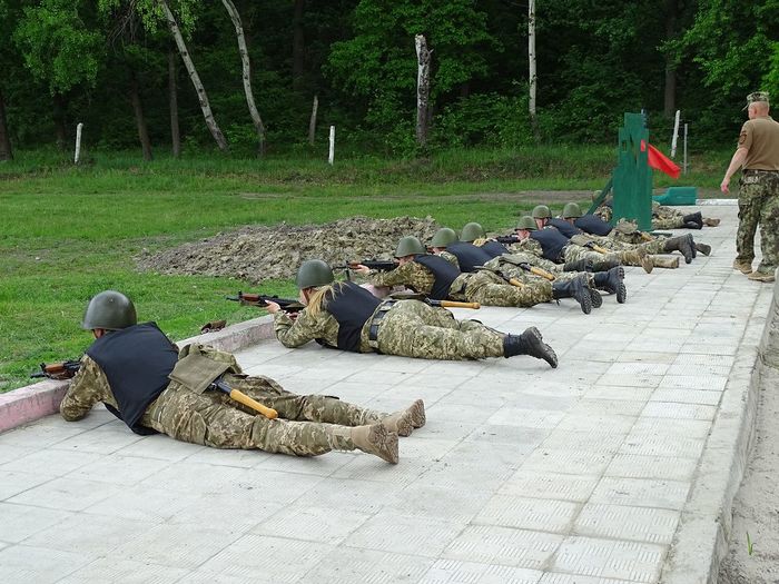 Кафедра військової підготовки провела практичні заняття