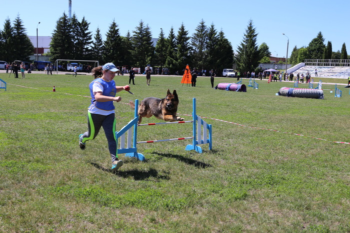 «Академія поліції» взяла участь у відкритому чемпіонаті з багатоборства зі службовими собаками 