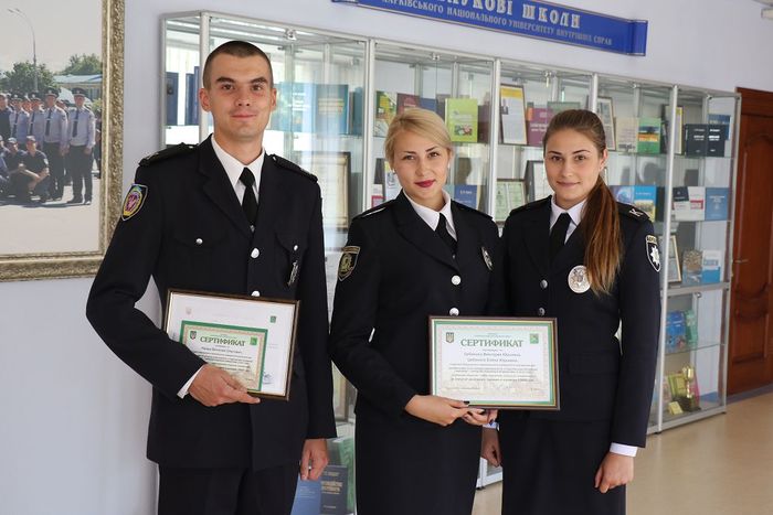 На засіданні Вченої ради відзначено курсантів ХНУВС 