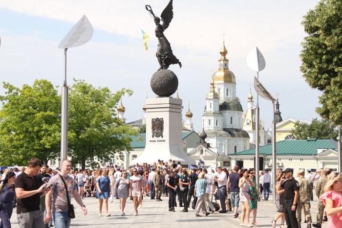 Університет взяв участь у заходах з нагоди Дня Конституції України