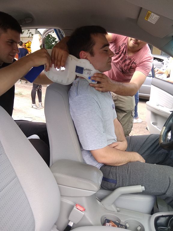 Для слухачів «Академії поліції» проведено бінарне заняття з надання домедичної допомоги