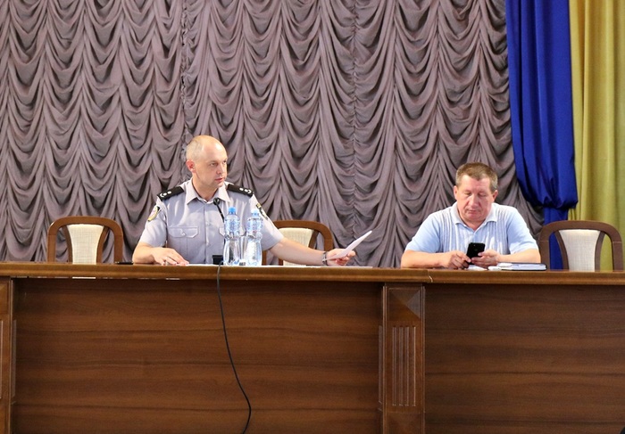 Інструктивне заняття для курсантів університету