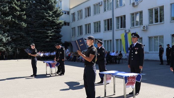 В університеті відбулися урочистості з нагоди приведення до Присяги працівника поліції