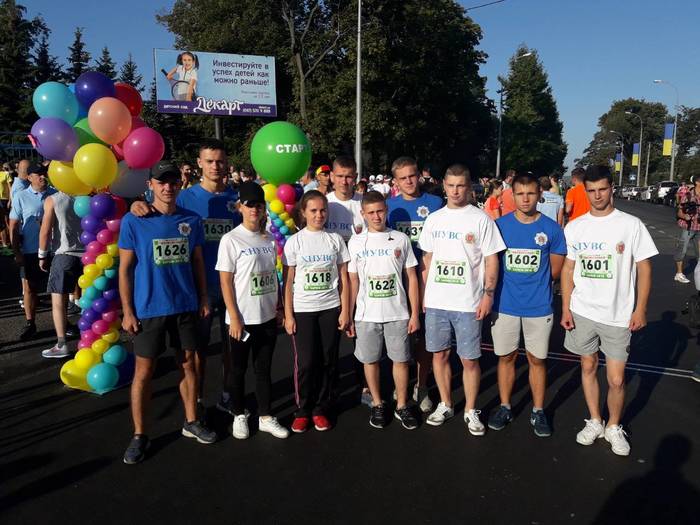 Курсанти ХНУВС – учасники ХХХІІI міжнародного марафону  