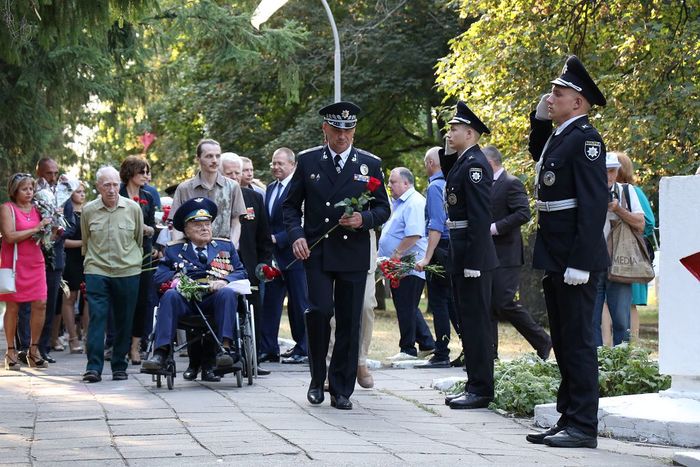 Ректор привітав ветеранів та мешканців Слобідського району з Днем міста Харкова