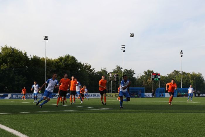 Перемога команди ФК «Універ-Динамо» ХНУВС у матчі на Кубок України серед аматорських футбольних команд (Відео)