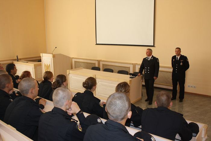Начальник Департаменту кіберполіції Сергій Демедюк поспілкувався з курсантами ХНУВС