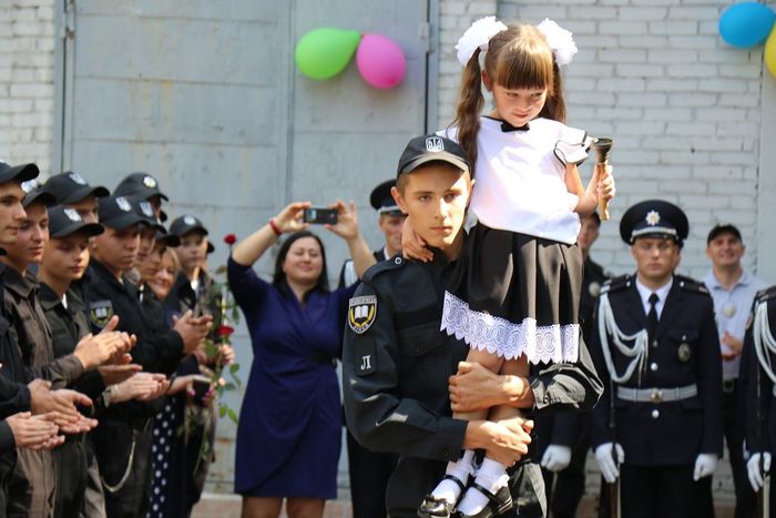 Ректор університету Валерій Сокуренко привітав ліцеїстів з початком нового навчального року