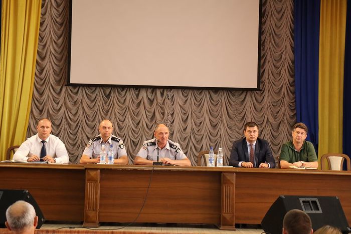 Ректор ХНУВС Валерій Сокуренко провів зустріч зі студентами-першокурсниками університету