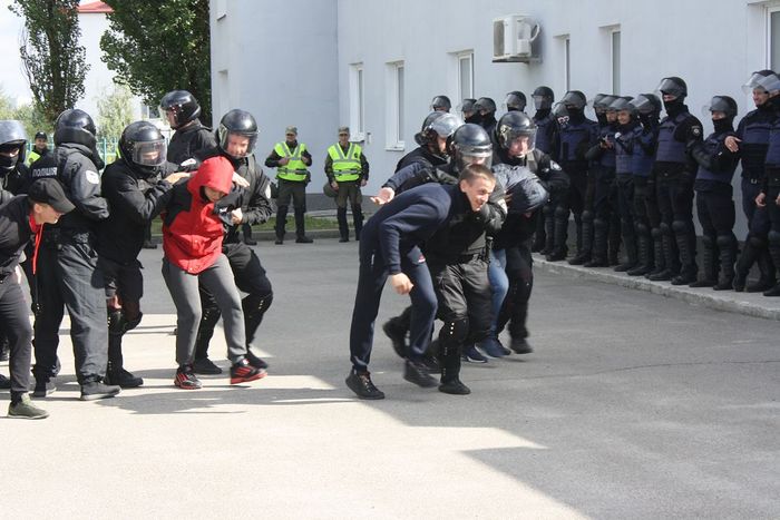 На базі університету проходять тактико-спеціальні навчання