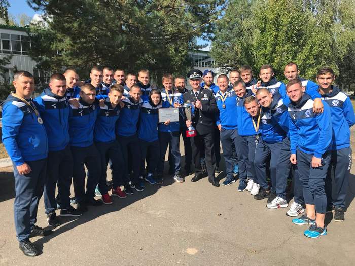 У турнірі з футболу «Кубок Міністра внутрішніх справ–2018» перемогла команда «Універ-Динамо» ХНУВС