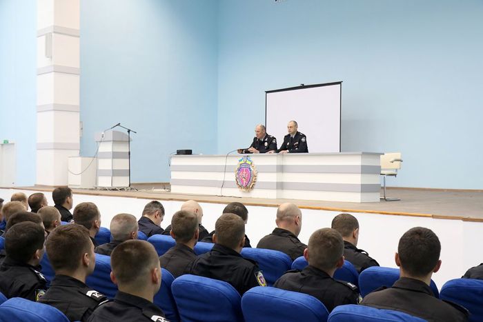 Ректор університету провів заняття з молодшими командирами 