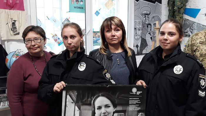 Представники університету взяли участь у відкритті виставки «Невидимий батальйон»