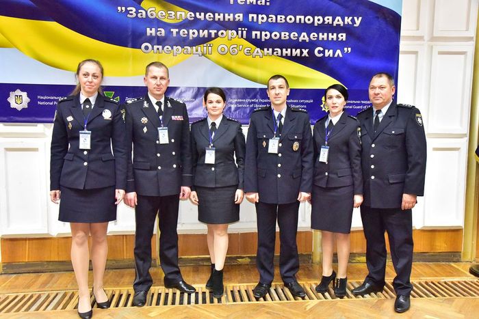 Забезпечення правопорядку на території проведення операції об’єднаних сил