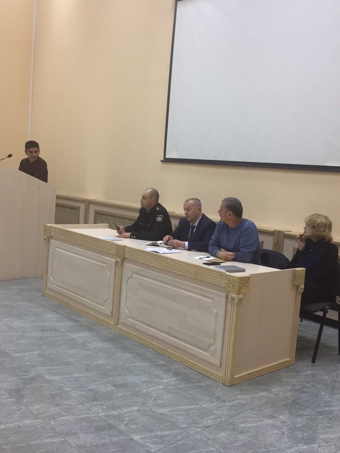 Зустріч керівництва з іноземними студентами