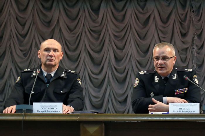 Заступник Голови Національної поліції України Віталій Невгад поспілкувався з курсантами університету 