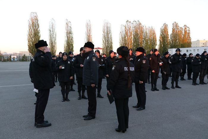 В університеті проведено стройовий огляд