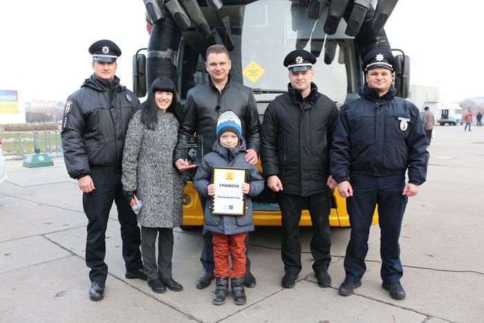 Слухачі «Академії поліції» взяли участь у церемонії нагородження кращого водія м. Суми