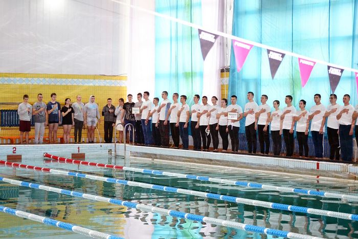 Курсанти університету взяли участь у змаганнях із плавання