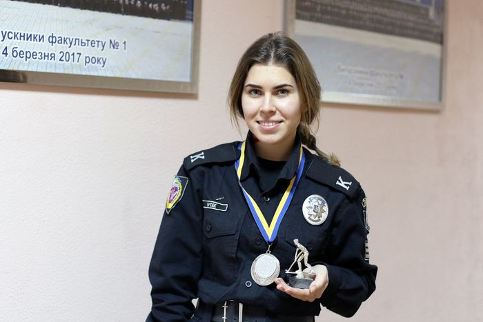 Курсант університету Карина Тутак стала кращим гравцем команди 