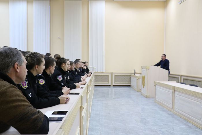 Зустріч представників підрозділів інформаційно-аналітичної підтримки з курсантами університету